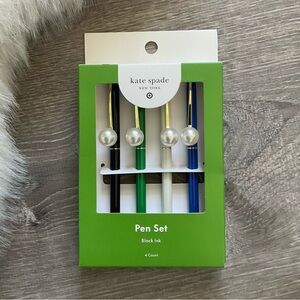 ♠️💚 kate spade new york x Target Black Ink Pen Set 4 Count